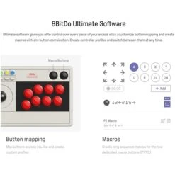 8BitDo Arcade Stick, Gamepad -Asus || HP || Digitus Verkäufe 8BitDo Arcade Stick Gamepad@@1676642 9