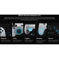 8BitDo Pro 2 Wired G Classic, Gamepad -Asus || HP || Digitus Verkäufe 8BitDo Pro 2 Wired G Classic Gamepad@@1824633 7