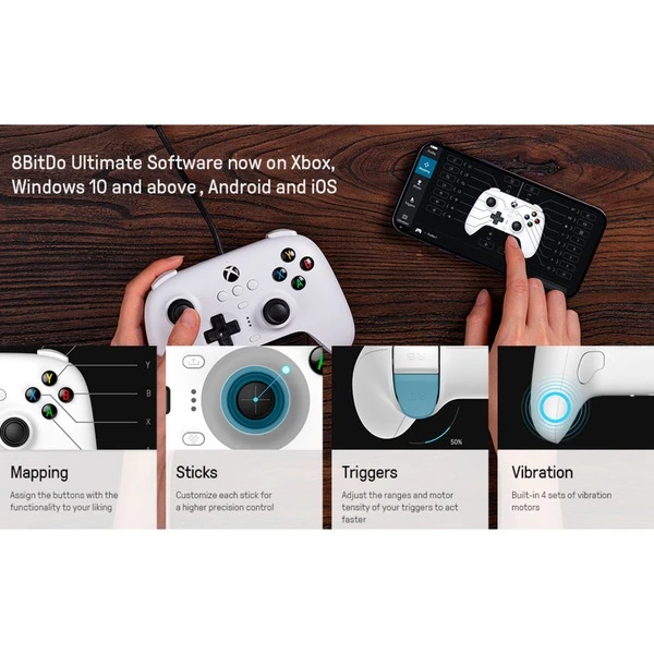 8BitDo Ultimate Wired For Xbox, Gamepad 17 8BitDo Ultimate Wired For Xbox, Gamepad – Bild 15