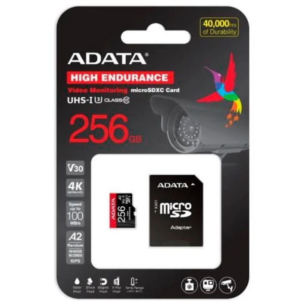 ADATA High Endurance 256 GB MicroSDXC, Speicherkarte 4 ADATA High Endurance 256 GB MicroSDXC, Speicherkarte – Bild 2