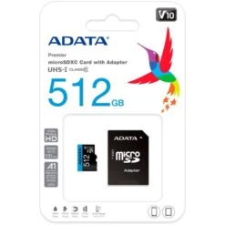 ADATA Premier 512GB MicroSDXC -Asus || HP || Digitus Verkäufe ADATA Premier 512GB microSDXC@@100005943 2