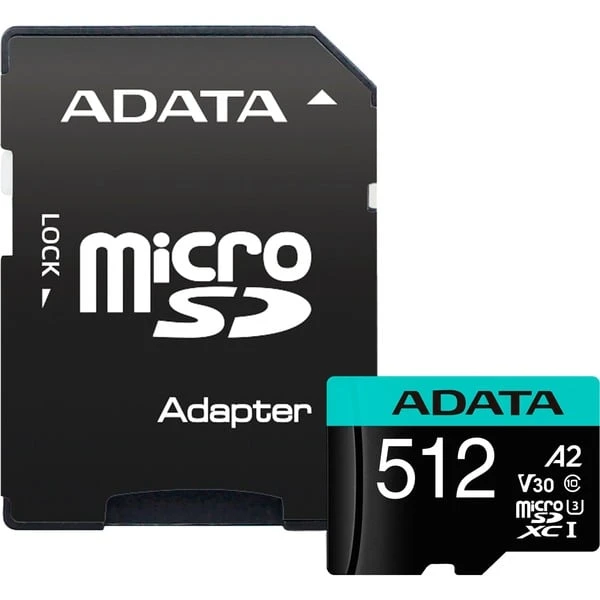 ADATA Premier Pro 512 GB MicroSDXC, Speicherkarte 3 ADATA Premier Pro 512 GB MicroSDXC, Speicherkarte