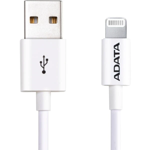 ADATA USB 2.0 Adapterkabel, USB-A Stecker > Lightning Stecker 3 ADATA USB 2.0 Adapterkabel, USB-A Stecker > Lightning Stecker