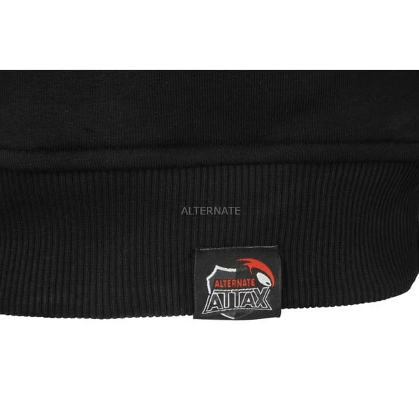 ALTERNATE ATTAX Hoodie (Logo Geprägt) S, Pullover 8 ALTERNATE ATTAX Hoodie (Logo Geprägt) S, Pullover – Bild 6