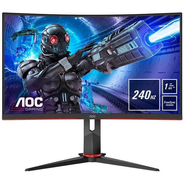 AOC C32G2ZE/BK, Gaming-Monitor 4 AOC C32G2ZE/BK, Gaming-Monitor – Bild 2