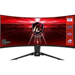ASRock PG34WQ15R2B, Gaming-Monitor -Asus || HP || Digitus Verkäufe ASRock PG34WQ15R2B Gaming Monitor@@1896104 1