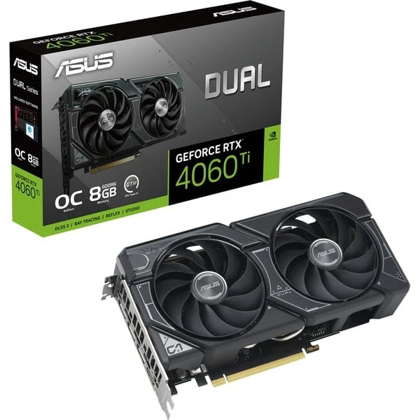 ASUS GeForce RTX 4060 Ti DUAL OC, Grafikkarte 3 ASUS GeForce RTX 4060 Ti DUAL OC, Grafikkarte