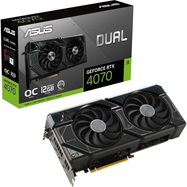 ASUS GeForce RTX 4070 DUAL OC, Grafikkarte 10 ASUS GeForce RTX 4070 DUAL OC, Grafikkarte – Bild 8