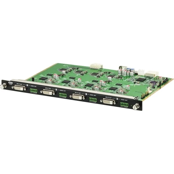 ATEN 4-Port-DVI-Ausgabekarte Mit Scaler, Modul 3 ATEN 4-Port-DVI-Ausgabekarte Mit Scaler, Modul