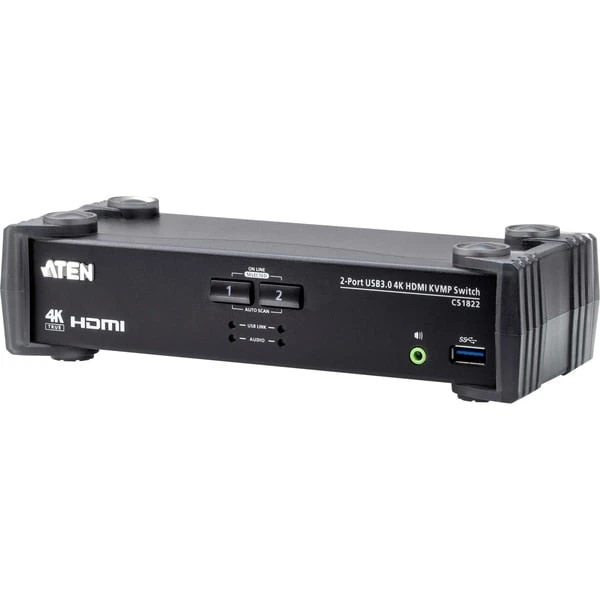 ATEN CS1822 2-Port USB 3.0 4K HDMI KVMP, KVM-Switch 3 ATEN CS1822 2-Port USB 3.0 4K HDMI KVMP, KVM-Switch