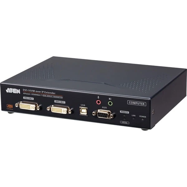 ATEN DVI-I Dual-Display KVM Over IP KE6940AiT, DVI Erweiterung 3 ATEN DVI-I Dual-Display KVM Over IP KE6940AiT, DVI Erweiterung