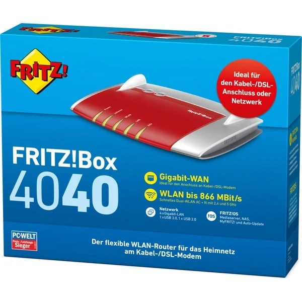 AVM FRITZ!Box 4040, Router 5 AVM FRITZ!Box 4040, Router – Bild 3