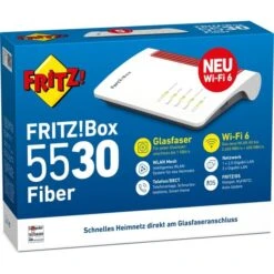 AVM FRITZ!Box 5530 Fiber, Router -Asus || HP || Digitus Verkäufe AVM FRITZ Box 5530 Fiber Router@@1852808 3