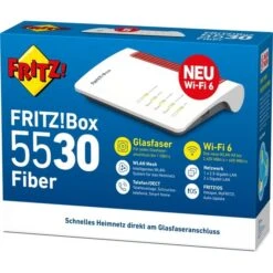 AVM FRITZ!Box 5530 Fiber, Router -Asus || HP || Digitus Verkäufe AVM FRITZ Box 5530 Fiber Router@@1852808 4