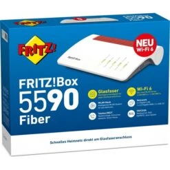 AVM FRITZ!Box 5590 Fiber, Router 12 AVM FRITZ!Box 5590 Fiber, Router -Asus || HP || Digitus Verkäufe AVM FRITZ Box 5590 Fiber Router@@1852812 3
