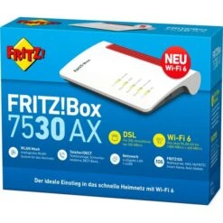 AVM FRITZ!Box 7530 WLAN AX, Router -Asus || HP || Digitus Verkäufe AVM FRITZ Box 7530 WLAN AX Router@@1699369 3