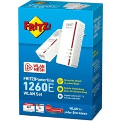 AVM FRITZ!Powerline 1260E WLAN Set -Asus || HP || Digitus Verkäufe AVM FRITZ Powerline 1260E WLAN Set@@lp a6a 3