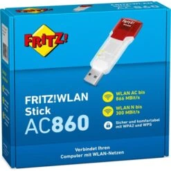 AVM FRITZ!WLAN Stick AC 860, WLAN-Adapter -Asus || HP || Digitus Verkäufe AVM FRITZ WLAN Stick AC 860 WLAN Adapter@@lwua57 4