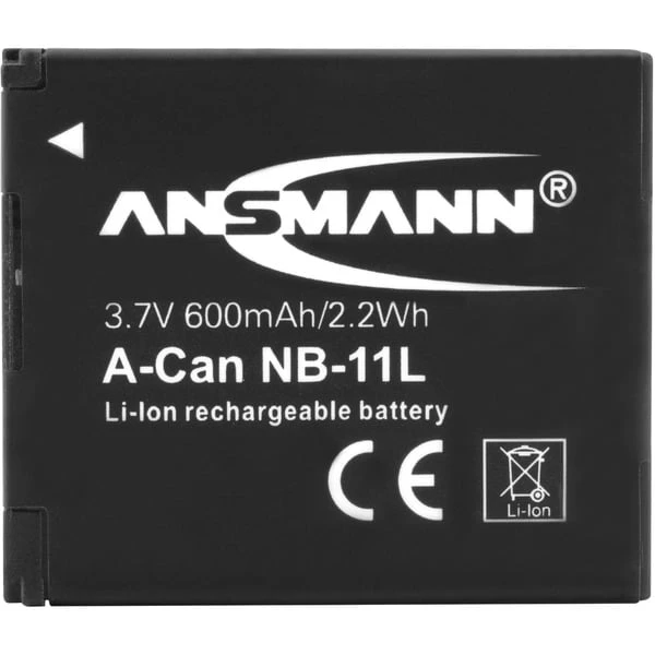 Ansmann A-Can NB 11 L, Kamera-Akku 4 Ansmann A-Can NB 11 L, Kamera-Akku – Bild 2