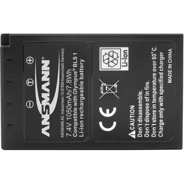 Ansmann A-Oly BLS-1, Kamera-Akku 4 Ansmann A-Oly BLS-1, Kamera-Akku – Bild 2