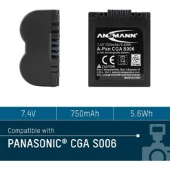 Ansmann A-Pan CGA S006, Kamera-Akku -Asus || HP || Digitus Verkäufe Ansmann A Pan CGA S006 Kamera Akku@@987394 4