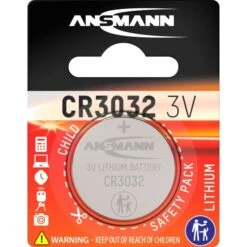 Ansmann Lithium Knopfzelle CR3032, Batterie