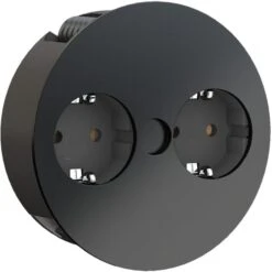 Bachmann Einbausteckdose TWIST 2fach