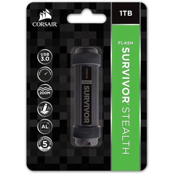 Corsair Flash Survivor Stealth 1 TB, USB-Stick 8 Corsair Flash Survivor Stealth 1 TB, USB-Stick – Bild 6