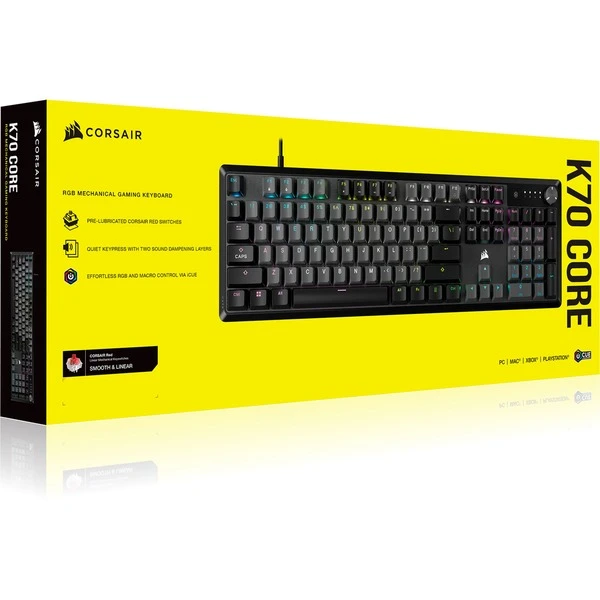 Corsair K70 Core RGB, Gaming-Tastatur 11 Corsair K70 Core RGB, Gaming-Tastatur – Bild 9