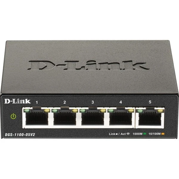 D Link D-Link DGS-1100-05V2/E, Switch 4 D Link D-Link DGS-1100-05V2/E, Switch – Bild 2