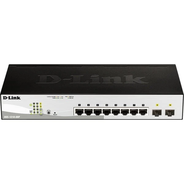 D Link D-Link DGS-1210-08P/E, Switch 4 D Link D-Link DGS-1210-08P/E, Switch – Bild 2