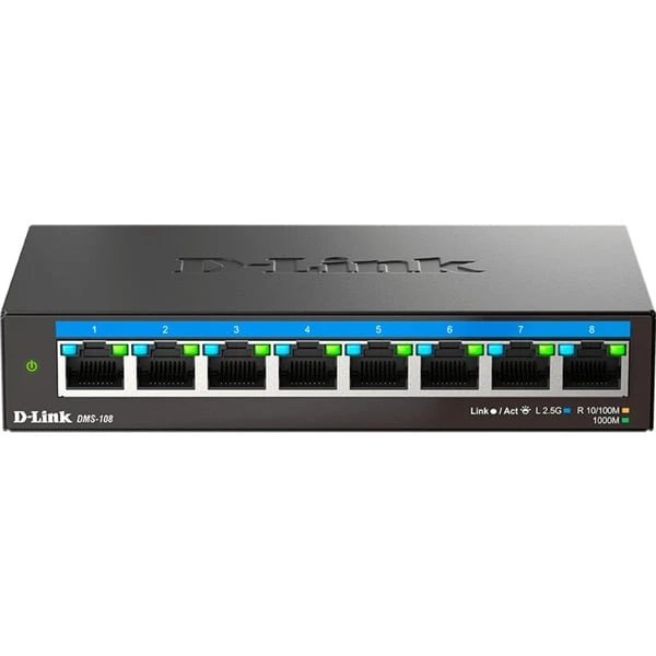 D Link D-Link DMS-108/E, Switch 4 D Link D-Link DMS-108/E, Switch – Bild 2