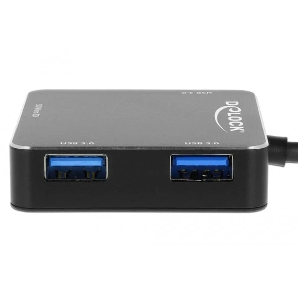 DeLOCK 3 Port USB 3.1 Gen 1 Hub Mit USB Type-C Und SD + MicroSD Slot, USB-Hub – Bild 3