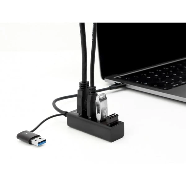 DeLOCK 4 Port USB 3.2 Gen 1 Hub Mit USB Type-C Oder USB Typ-A Anschluss, USB-Hub – Bild 2