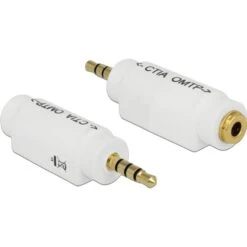 DeLOCK Adapter 3,5mm Klinkenstecker > 3,5mm Buchse
