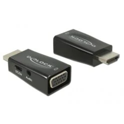 DeLOCK Adapter HDMI-A Stecker > VGA Buchse Mit Audio