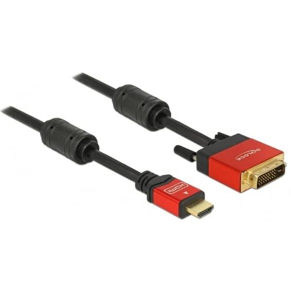 DeLOCK Adapter HDMI A (Stecker) > DVI (Stecker) 4 DeLOCK Adapter HDMI A (Stecker) > DVI (Stecker) – Bild 2