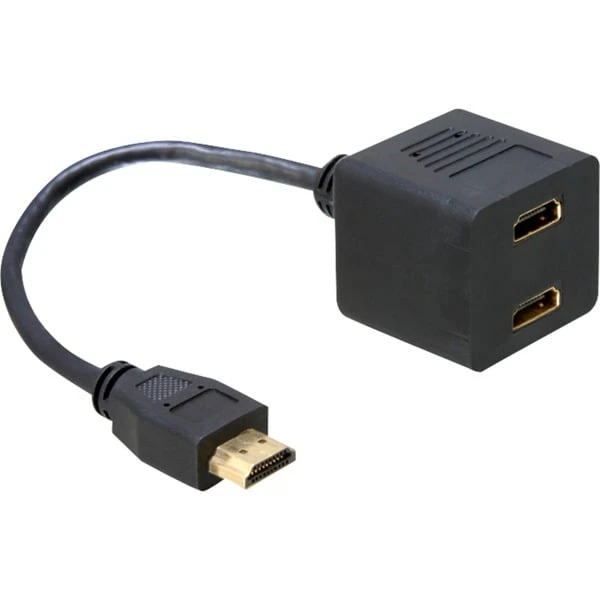 DeLOCK Adapter HDMI - 2x HDMI, HDMI Splitter 3 DeLOCK Adapter HDMI - 2x HDMI, HDMI Splitter