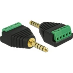 DeLOCK Adapter Klinkenstecker 4,4mm >Terminalblock 5Pin -Asus || HP || Digitus Verkäufe DeLOCK Adapter Klinkenstecker 4 4mm Terminalblock 5Pin@@kzz 9e 30