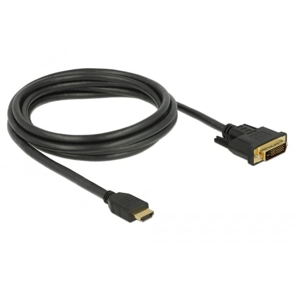 DeLOCK Adapterkabel HDMI > DVI 24+1 Bidirektional 3 DeLOCK Adapterkabel HDMI > DVI 24+1 Bidirektional
