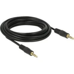 DeLOCK Audiokabel Klinke 3,5mm 4Pin > 3,5mm Stecker 4Pin
