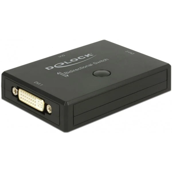 DeLOCK DVI 2 - 1 Umschalter Bidirektional 4K 30 Hz, DVI Switch