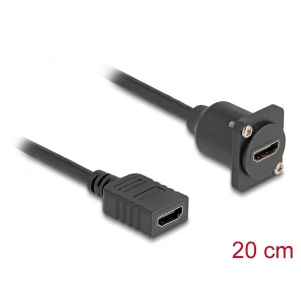 DeLOCK D-Typ Kabel HDMI Buchse > HDMI Buchse – Bild 2