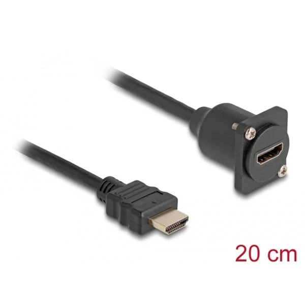 DeLOCK D-Typ Kabel HDMI Stecker > HDMI Buchse – Bild 2