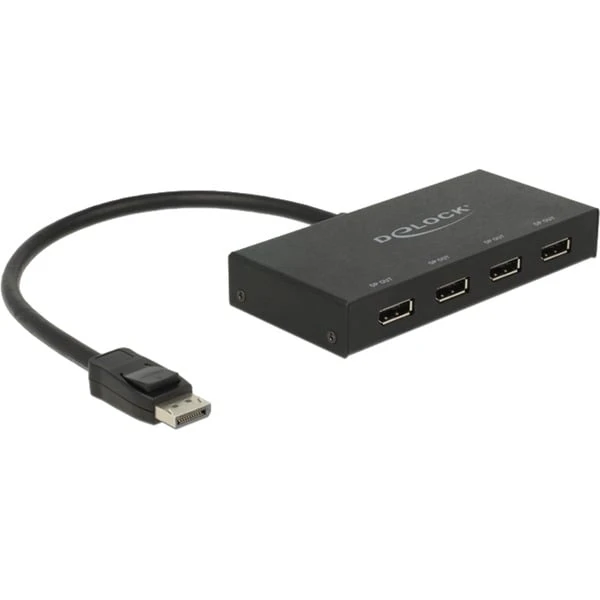 DeLOCK DisplayPort 1.2 > 4x DisplayPort 4K Splitter, Splitter & Switches 3 DeLOCK DisplayPort 1.2 > 4x DisplayPort 4K Splitter, Splitter & Switches