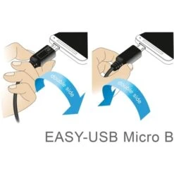 DeLOCK EASY-USB 2.0 Kabel, USB-A Stecker > Micro-USB Stecker 90° -Asus || HP || Digitus Verkäufe DeLOCK EASY USB 2 0 Kabel USB A Stecker Micro USB Stecker 90 @@rducdc5i 4