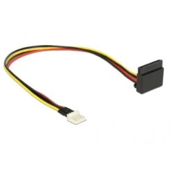 DeLOCK Kabel Power Floppy 4Pin (Stecker) > SATA 15Pin (Buchse)