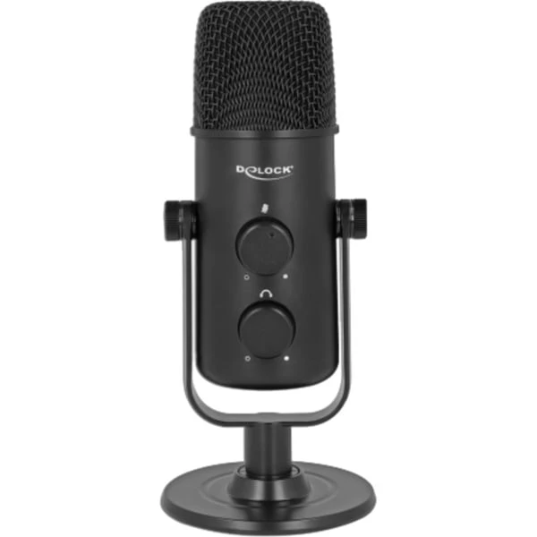DeLOCK Multifunktionales Doppelkapsel USB Mikrofon 3 DeLOCK Multifunktionales Doppelkapsel USB Mikrofon