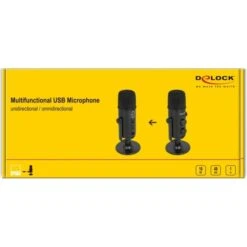 DeLOCK Multifunktionales Doppelkapsel USB Mikrofon 13 DeLOCK Multifunktionales Doppelkapsel USB Mikrofon -Asus || HP || Digitus Verkäufe DeLOCK Multifunktionales Doppelkapsel USB Mikrofon@@1832894 5