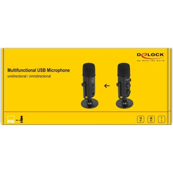 DeLOCK Multifunktionales Doppelkapsel USB Mikrofon 8 DeLOCK Multifunktionales Doppelkapsel USB Mikrofon – Bild 6